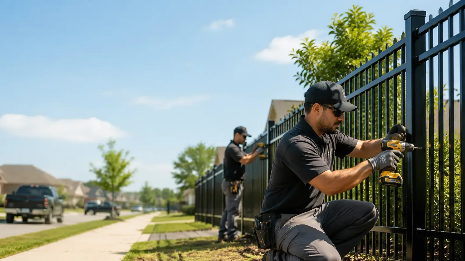 Metal Fence Installation in Mantua, OH